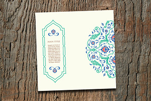Arabic template, a Card Template by Azat1976