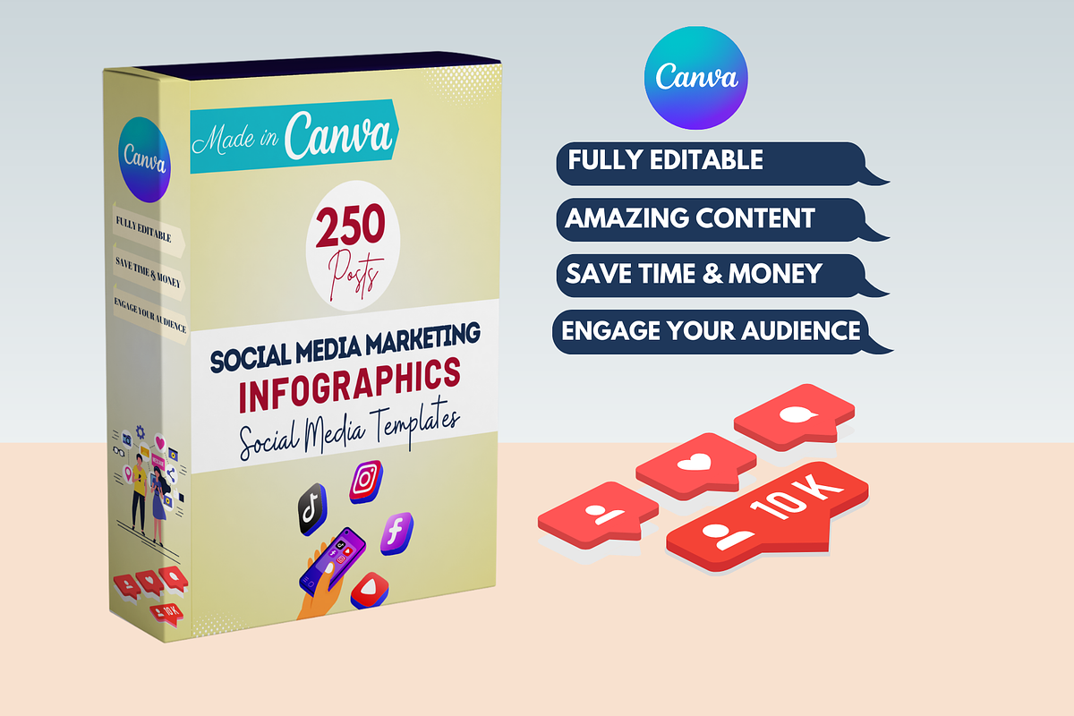 Social Media Marketing Templates, a Social Media Template by Viral Content Design (Photo 5 of 11)