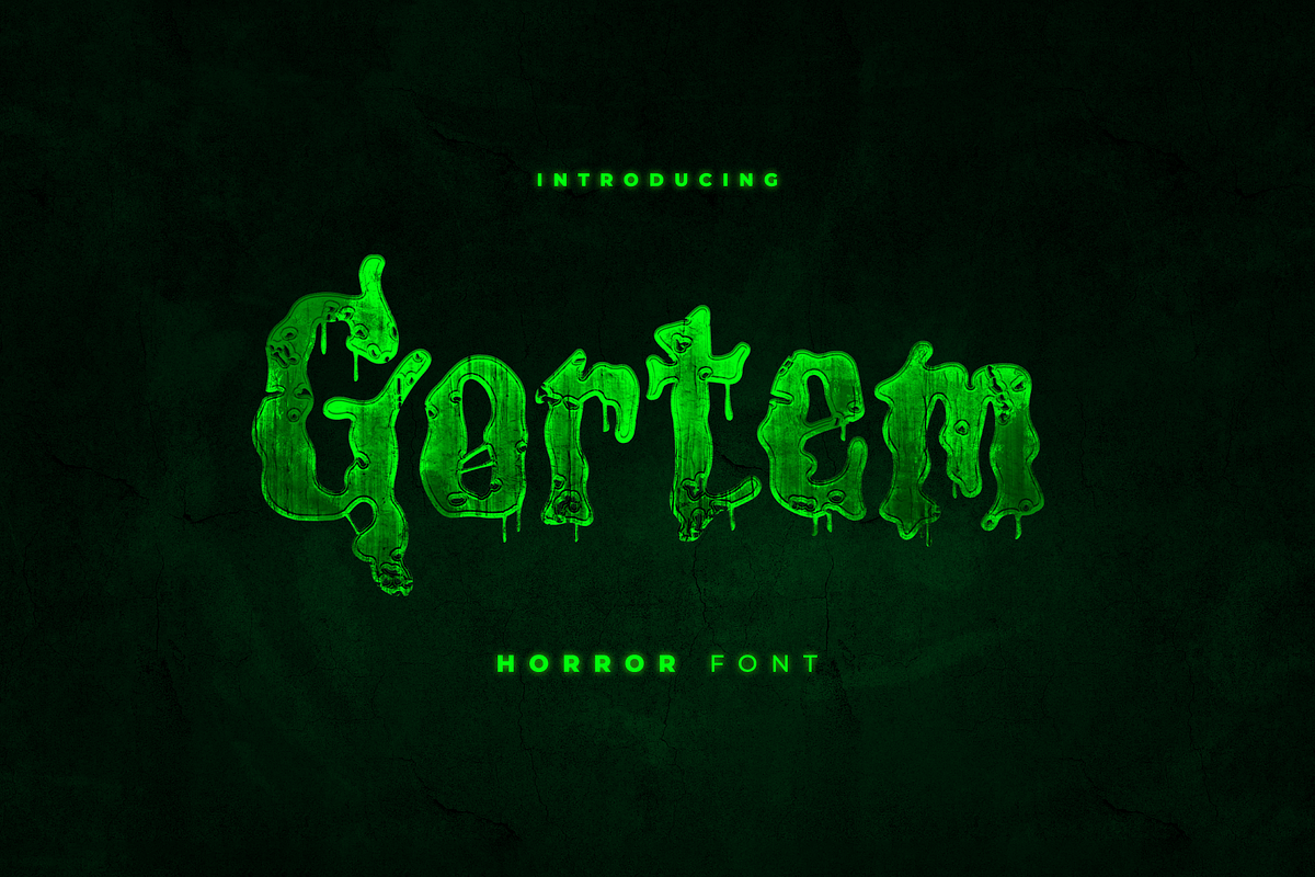 Gortom Pro, a Font by FG Studios (Photo 1 of 4)