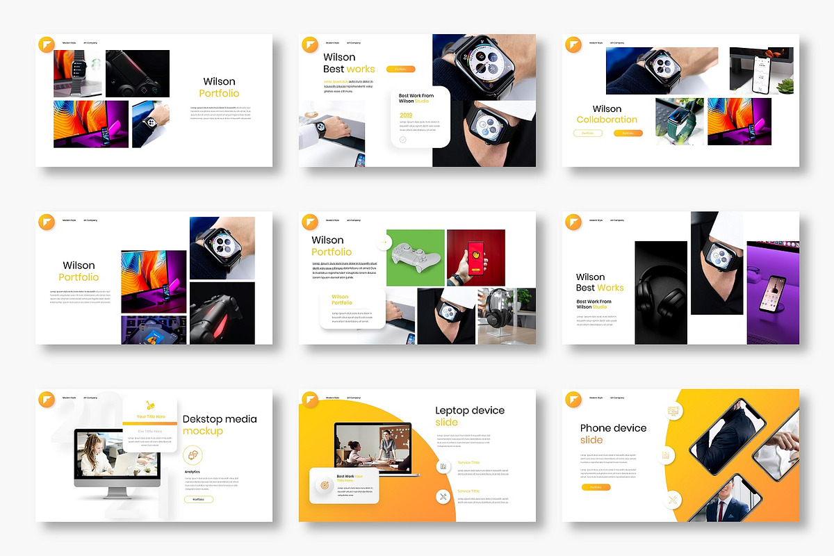 Wilson – Business Keynote Template, a Presentation Template by Dens Creative Studio (Photo 4 of 6)