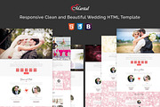Marital - Wedding HTML Template, a Shopify Template by ThemeTidy Shopify Agency (Thumbnail 1 of 2)