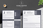 Professional Resume Template, a Resume Template by ResumeInventor (Thumbnail 2 of 5)
