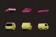 3D Vehicle Models Set, an Emoji Icon by Vectors Market (Thumbnail 9 of 14)