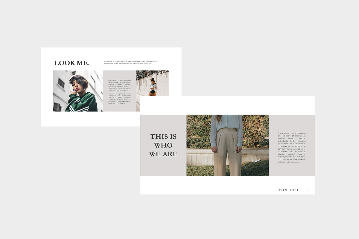 Clinton - Fashion Keynote Template, a Presentation Template by Barland Design (Photo 6 of 11)