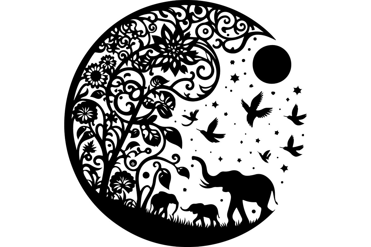 Enchanted Wildlife Vector Bundle, a Graphic by Creativeshirt (Photo 8 of 10)