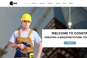 Constru-Construction Joomla Template