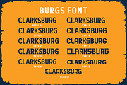 Burgs - Multiply Font, a Font by PutraCetol Studio (Thumbnail 9 of 11)