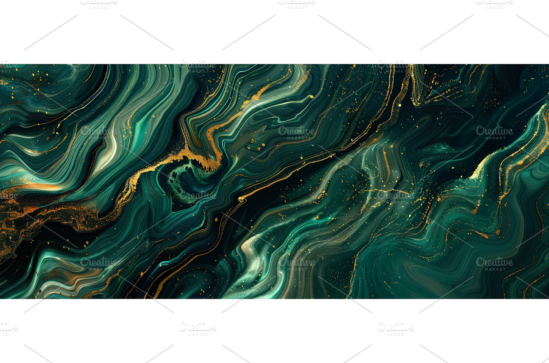 Abstract Green Agate Stone Texture, an Abstract Photo by piter.goskov