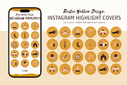 INSTAGRAM HIGHLIGHT COVERS, a Social Media Template by The Little Lily Studio (Thumbnail 2 of 5)