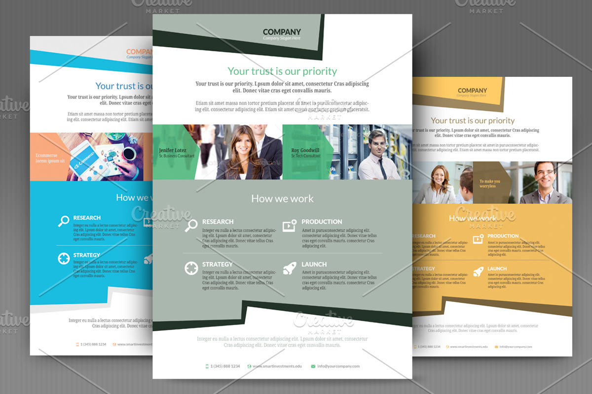 Business Flyer Templates, a Flyer Template by Aabhaas (Photo 3 of 4)