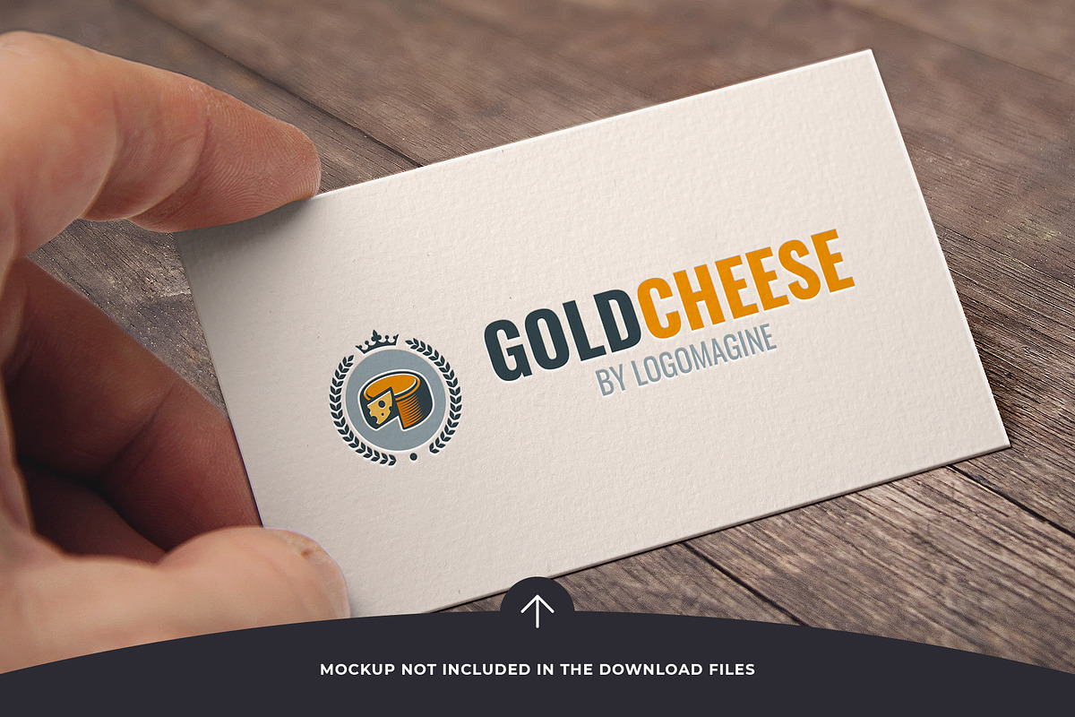 Gold Cheese Logo Template, a Branding & Logo Template by LOGOMAGINE (Photo 2 of 16)