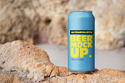 16oz Can on the Stone, a Packaging Mockup by SmartDesigns (Thumbnail 1 of 5)