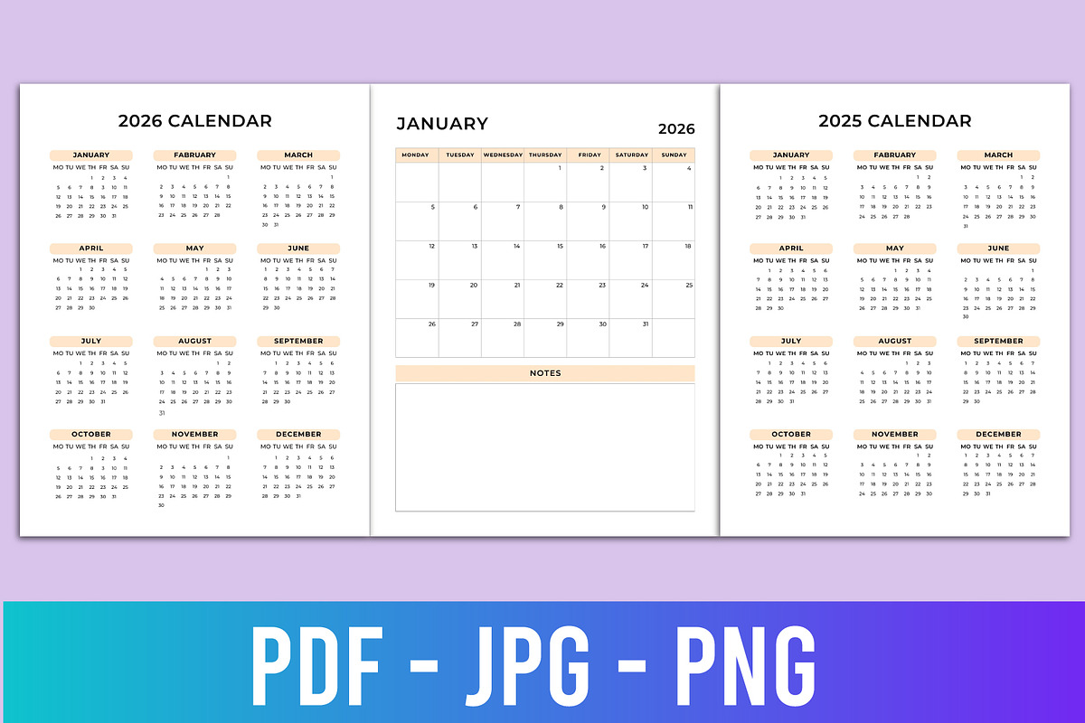 2025-2026 CRAFT BUSINESS PLANNER, a Stationery Template by Designmela01 (Photo 2 of 4)