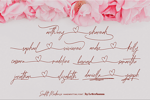 Scarlett Mackenzie Handwriting Font