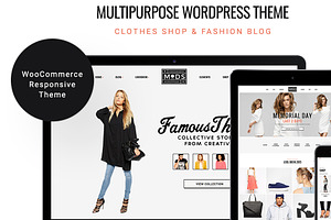 MODS - Shop & Fashion Blog WP Theme