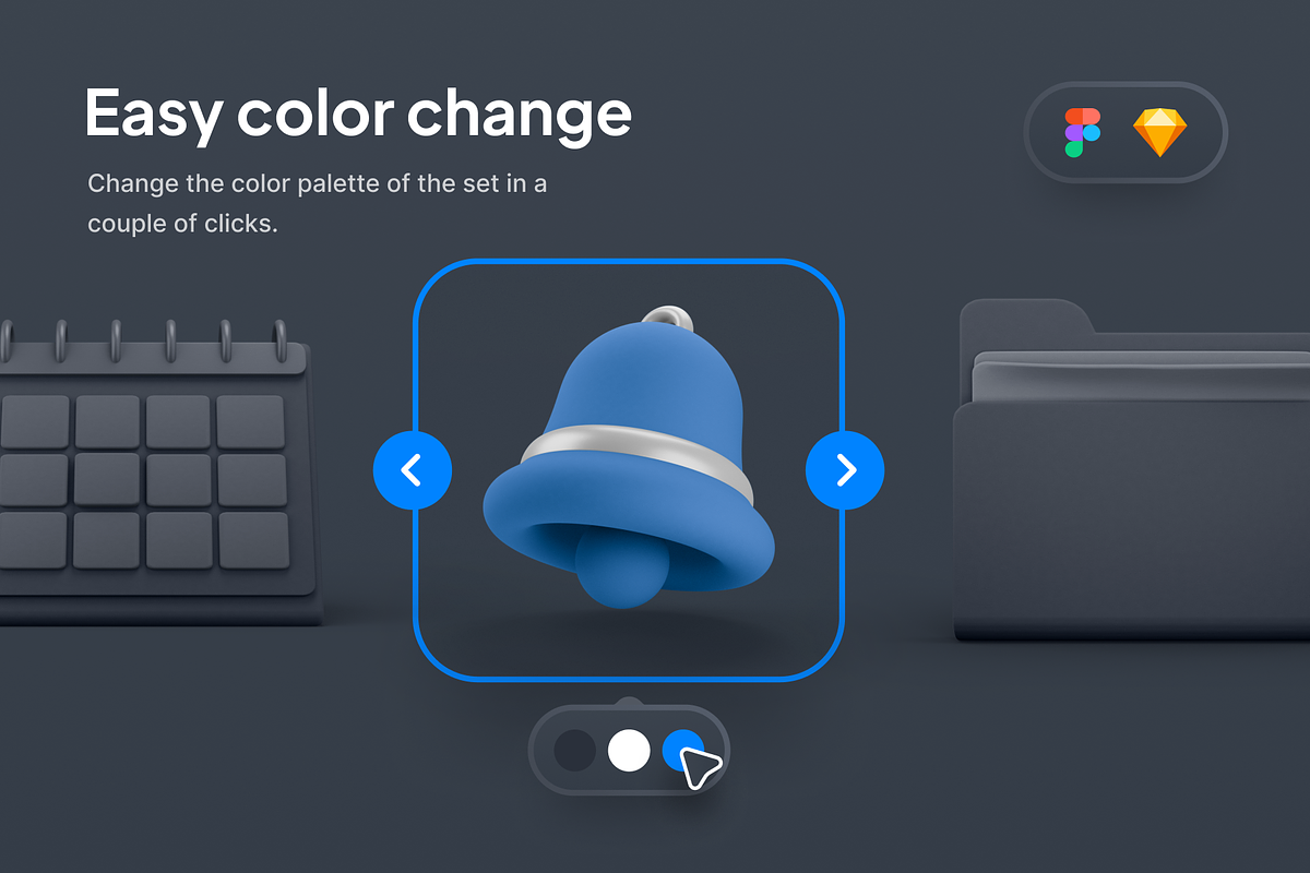 Boost Base 3D Icons Set, a Templates & Theme by Uiscore Marketplace (Photo 3 of 7)