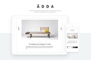 Ädda - Design + Lifestyle WordPress, a WordPress Template by Sjá Agency (Thumbnail 1 of 6)