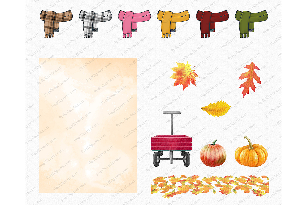 Grandpa & Grandma Autumn Clipart PNG, a Person Illustration by Podcliparts (Photo 6 of 7)