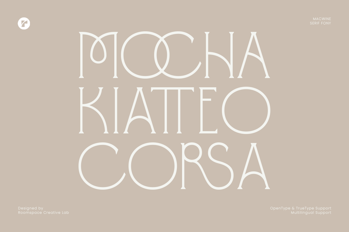 Macwine - Beautiful Chic Serif, a Serif Font by roomspace creative lab (Photo 4 of 13)
