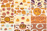 Pies & Pastries patterns clipart, a Food Illustration by Carpet Tapete Pretzel (Thumbnail 3 of 15)