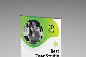 Corporate Roll Up Banner