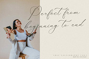 Fattrios Schudnel Chic Calligraphy, a Script Font by Storytype Studio (Thumbnail 2 of 13)