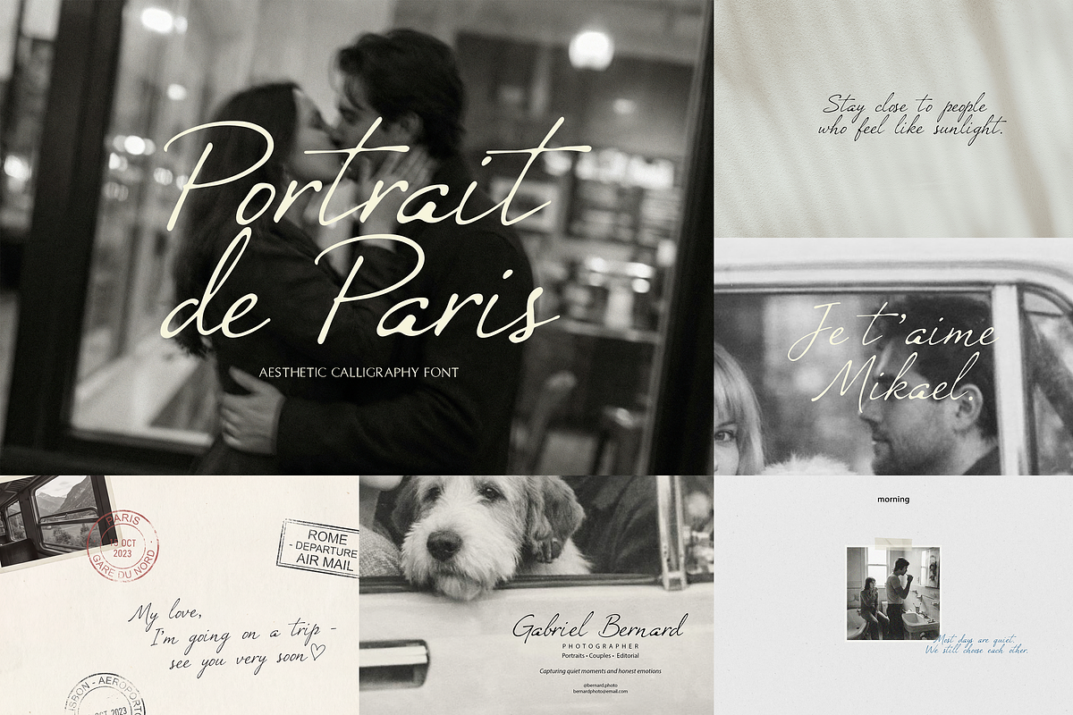 Wedding Font Collection, a Script Font by gafaroff studio (Photo 7 of 22)