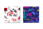 Graffiti Seamless pattern, a Pattern Graphic by SergeyBitos (Thumbnail 2 of 4)