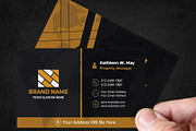 Modern Business Card Design Editable, a Business Card Template by Mohammad Sarfaraz (Thumbnail 3 of 7)