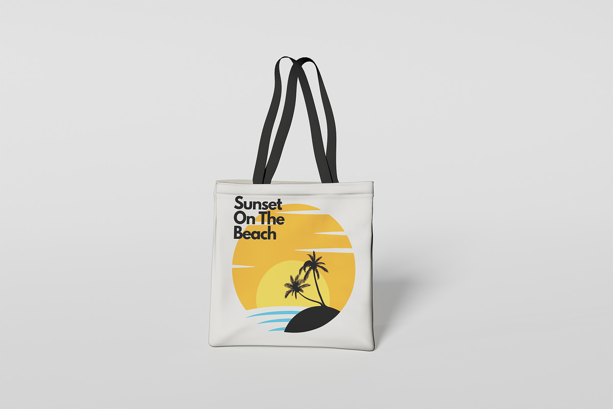 tote bag mockup, a Marketing Template by kebunmockup (Photo 2 of 5)