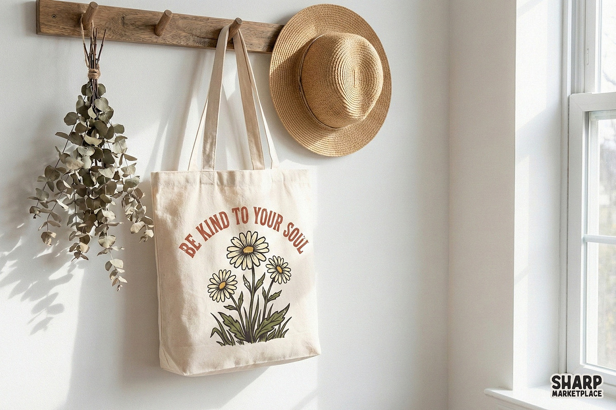 Be Kind To Your Soul PNG, Daisy, an Illustration by SharpMarketplace (Photo 3 of 4)