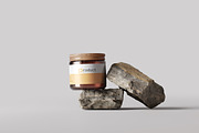 Jar Mockup, a Cups & Container Mockup by pmvch (Thumbnail 3 of 10)