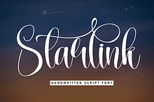 Starlink | Script Font