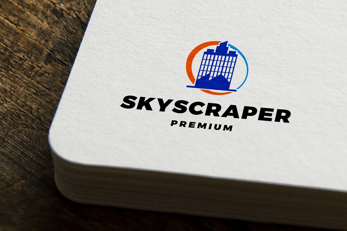 Modern Skyscraper Logo, a Branding & Logo Template by mesuka (Photo 1 of 2)