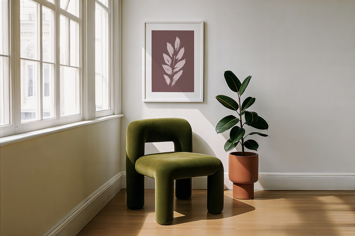 Minimalist Plant Modern Posters Set, a Print Template by MalyskaStudio (Photo 8 of 9)