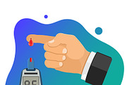 Control Your Diabetes Concepts, a Healthcare Illustration by TAlex (Thumbnail 3 of 6)
