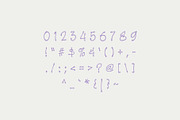 PGR Retrobel - Imperfect Font, a Handwritten Font by Pikgura (Thumbnail 3 of 7)