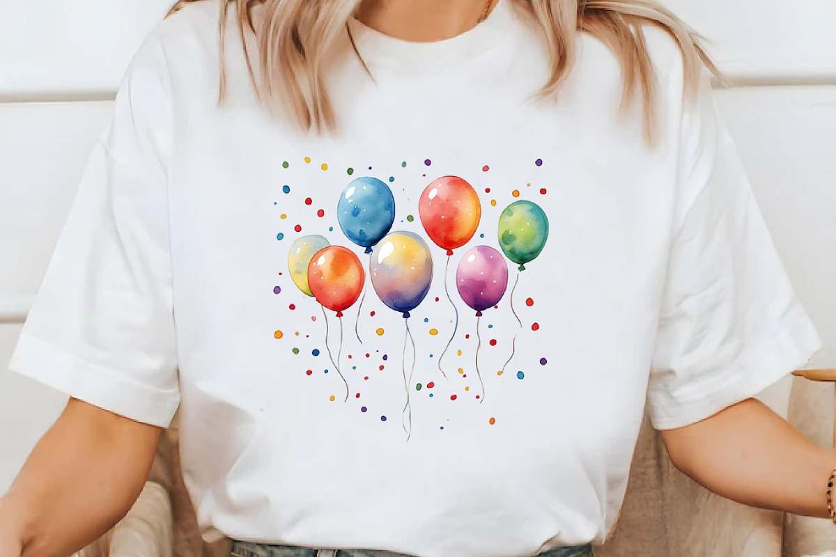 Watercolor Birthday Celebration PNG, a Seasonal Illustration by Designworld (Photo 6 of 9)