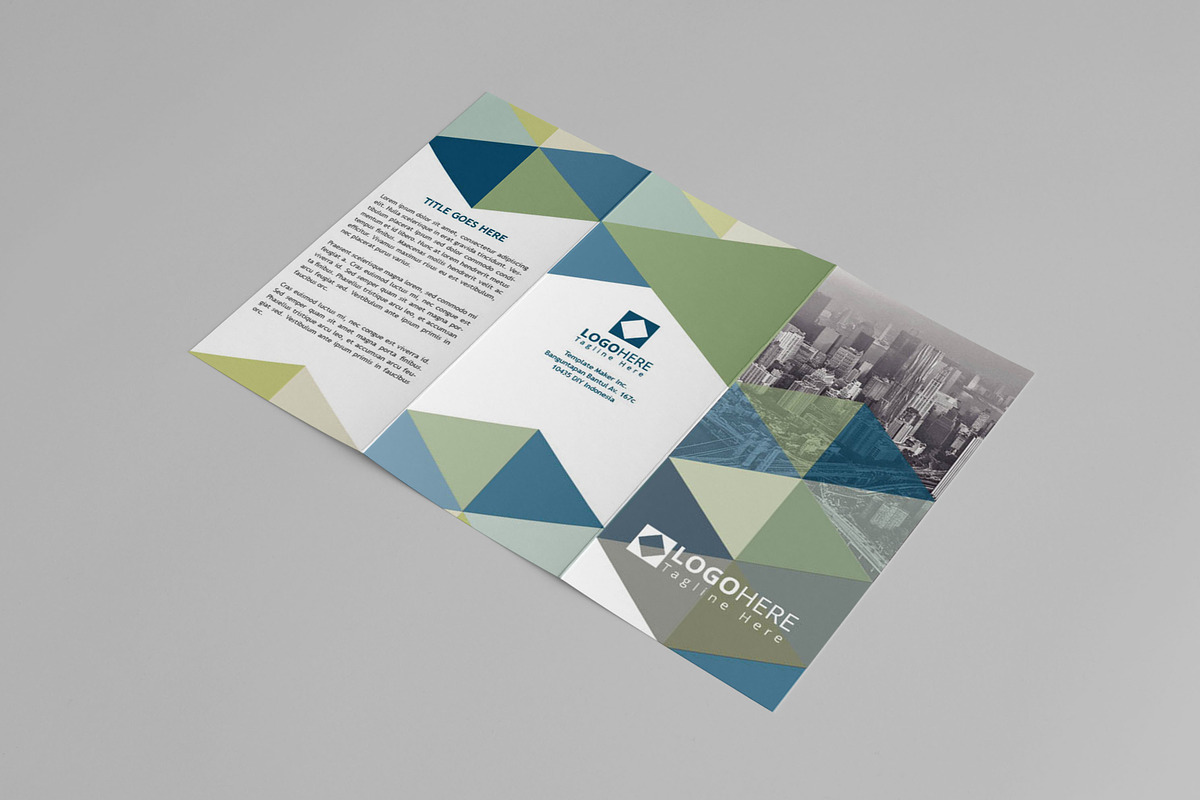 Business Trifold Brochure, a Brochure Template by assaiv (Photo 2 of 7)