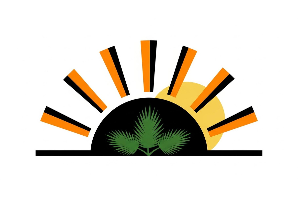 Desert Sunset Landscape Bundle, an Illustration by yasushie (Photo 29 of 31)