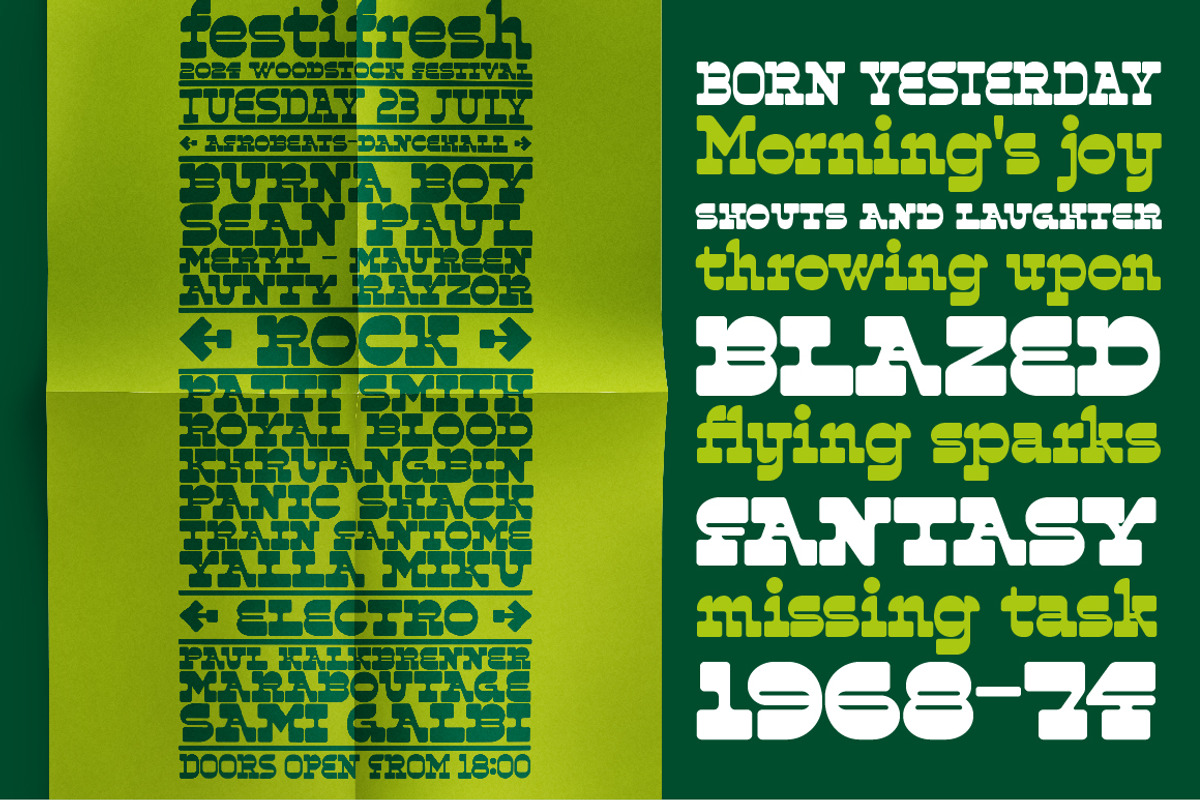 Rootzin, a Slab Serif Font by Typogama (Photo 3 of 15)