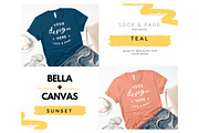 Bella Canvas 3001 Mega Bundle Mockup, a Shirt Mockup by lock and page (Thumbnail 46 of 84)
