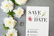 Chic save the date & RSVP templates, an Invitation Template by Chic templates (Thumbnail 4 of 4)