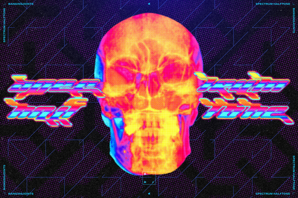 Spectrum Halftone Effect Action, an Action Add-On by bangingjoints (Photo 1 of 8)