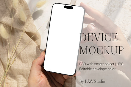 Device Mockup Phone DVP, an iPhone Mockup by PawMockups
