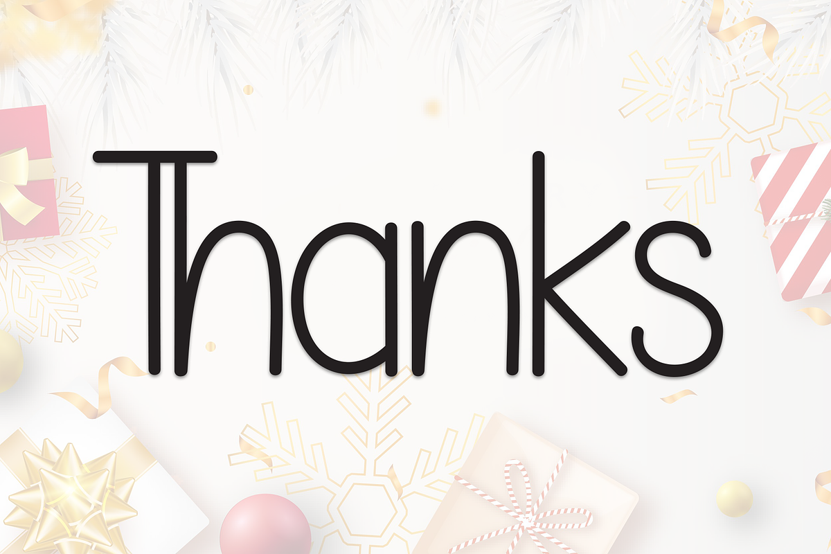 Monday Christmas | Script Font, a Script Font by Scratchones (Photo 8 of 8)