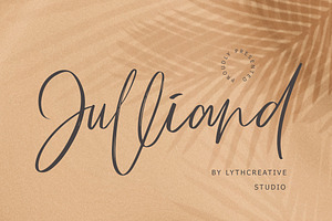 Julliand Handwritten Font