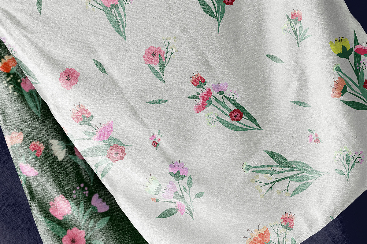 48 vector floral patterns, a Pattern Graphic by Alena Stoyko design (Photo 4 of 19)