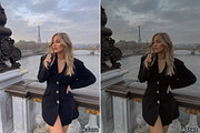 12 Dark Aesthetic Lightroom presets, a Preset Add-On by Presets by Yevhen (Thumbnail 7 of 10)
