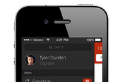 Flat iPhone App Template, an App Template by UI Store (Thumbnail 3 of 5)